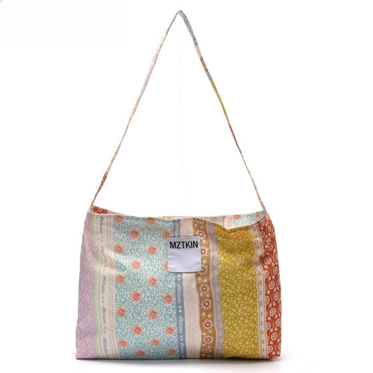 Cosbai - Patchwork Crossbody Bag - Large &amp; Unique