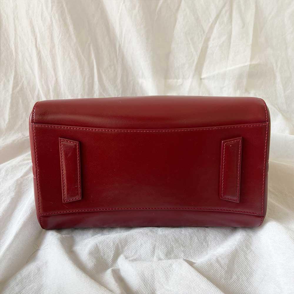 Givenchy Burgundy leather small Antigona bag