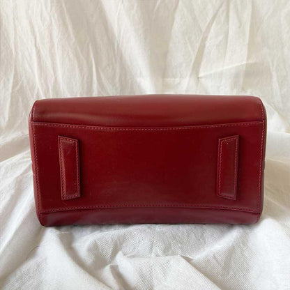 Givenchy Burgundy leather small Antigona bag