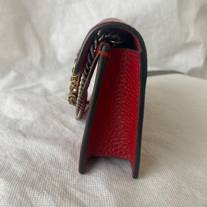 Gucci Dionysus leather super mini bag