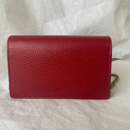 Gucci Dionysus leather super mini bag