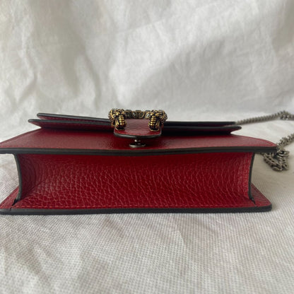 Gucci Dionysus leather super mini bag