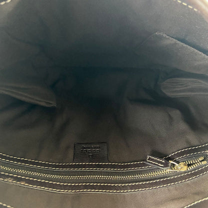 Gucci Web Jackie O Bouvier Hobo GG Canvas Bag