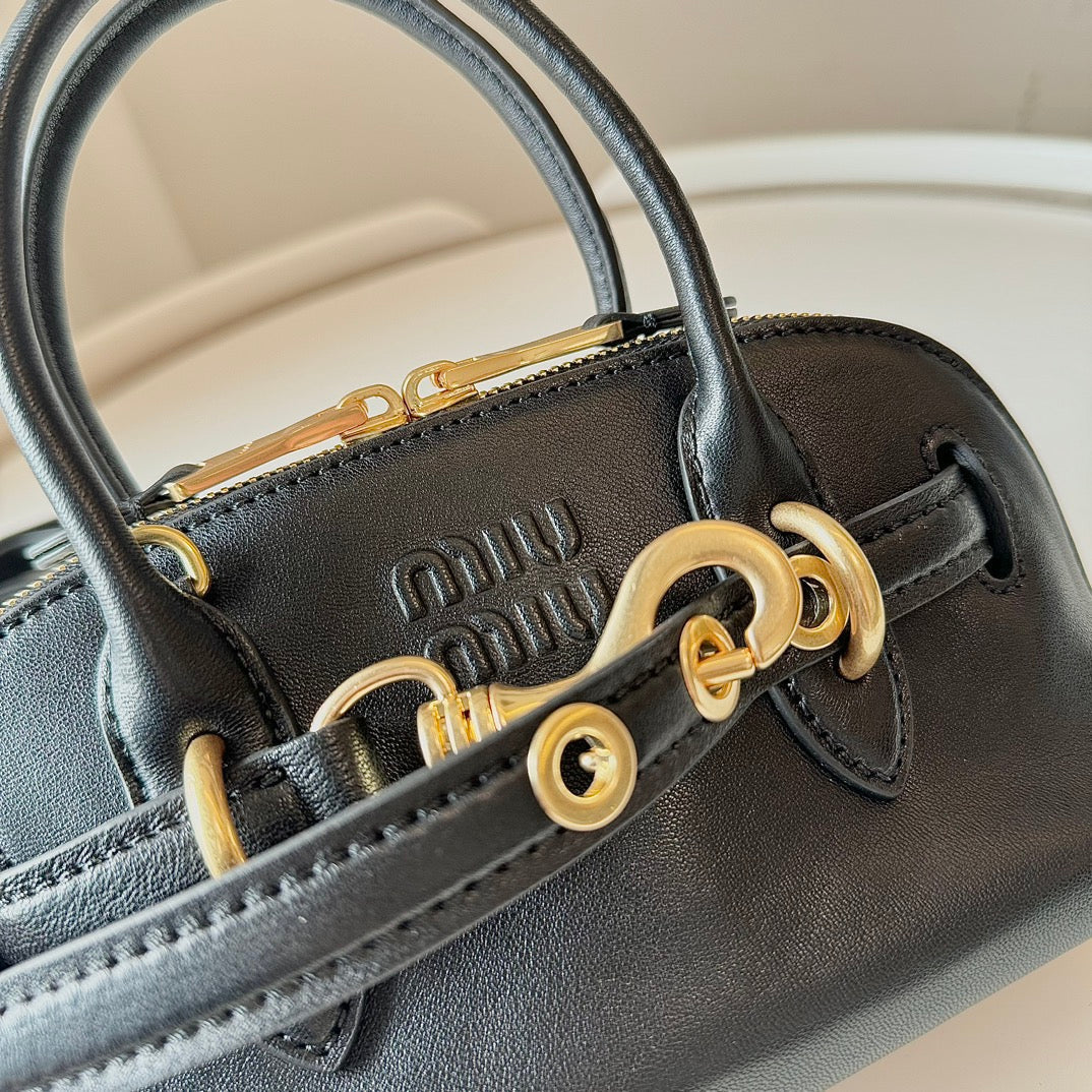 MiuMiu Mini Shell Bag 21cm Sheepskin