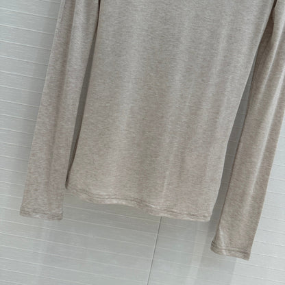 Loewe Long-sleeve T-shirt Gray Lyocell