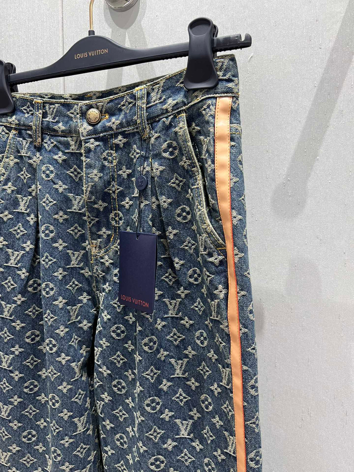 LV Jean Denim Blue Cotton 206952