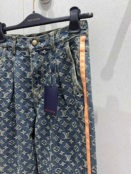 LV Jean Denim Blue Cotton 206952