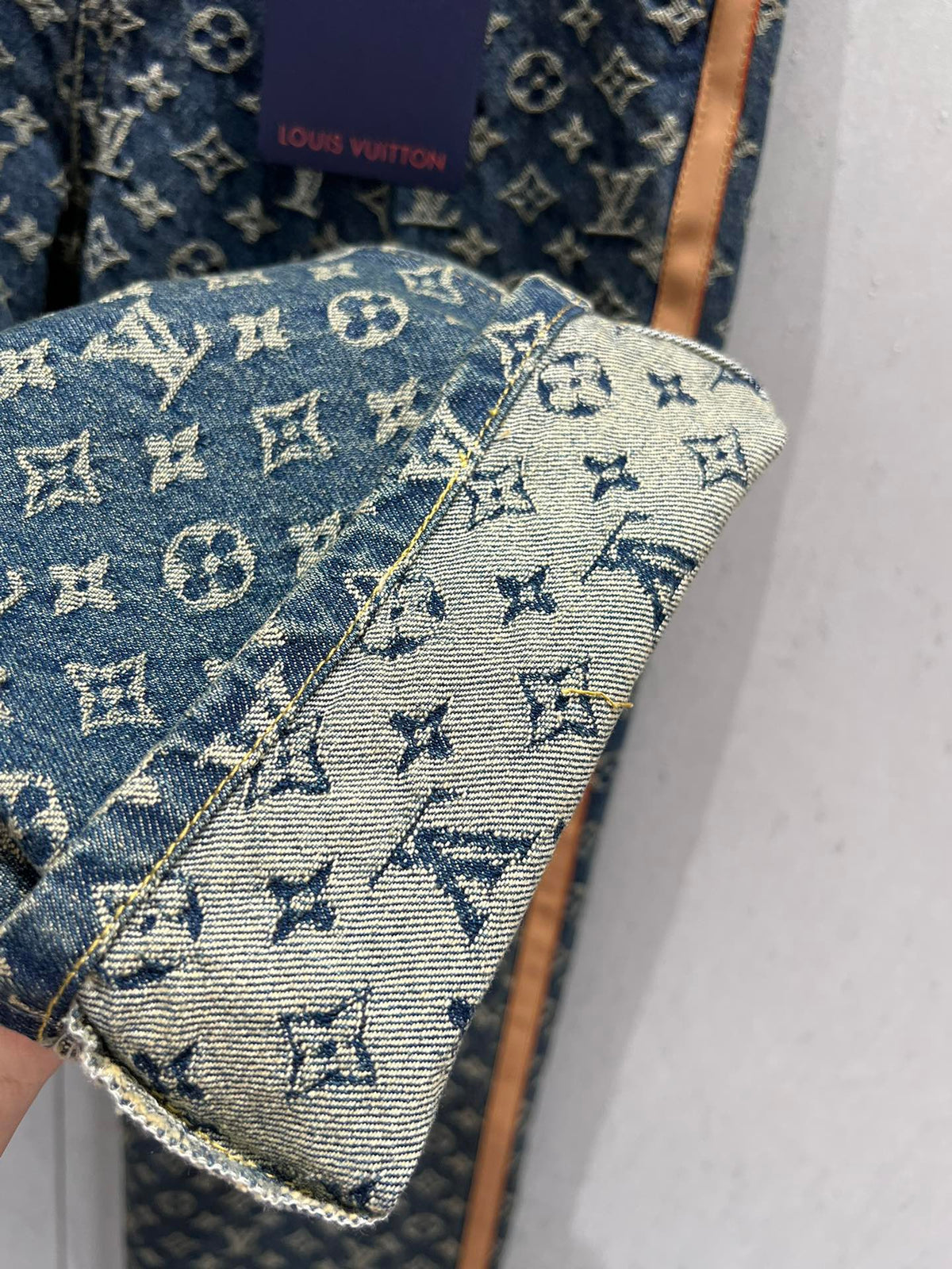 LV Jean Denim Blue Cotton 206952