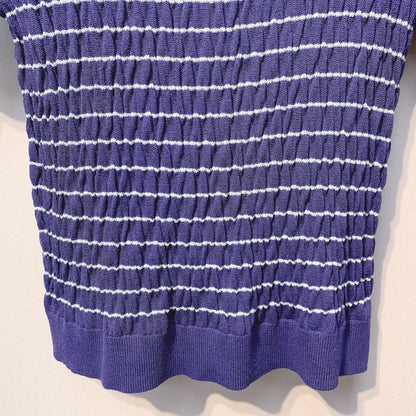 CC 25 Striped Crew Neck T-Shirt Tencel 289188