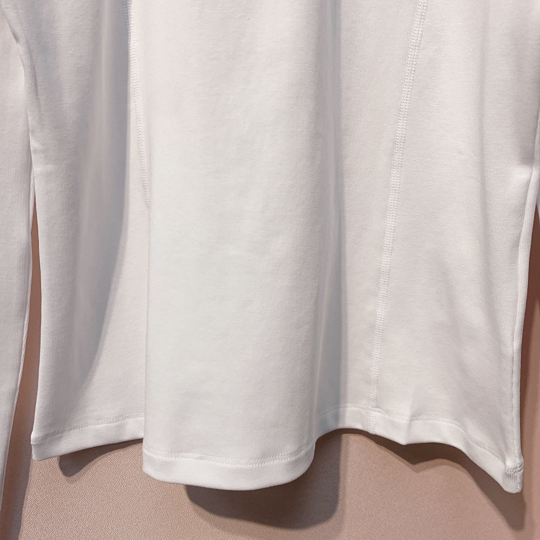 Prada 25 Long-sleeved T-shirt Cotton 296096