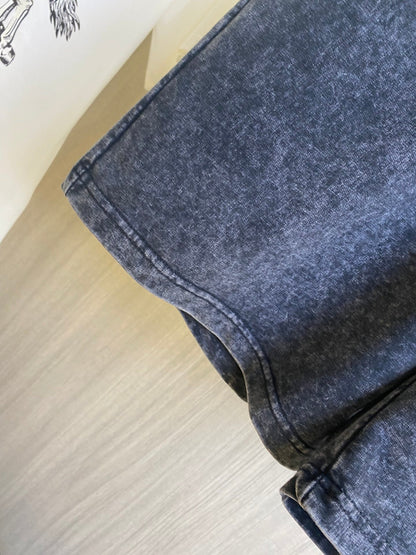 LV CASUAL SHORT BLACK DENIM 239582