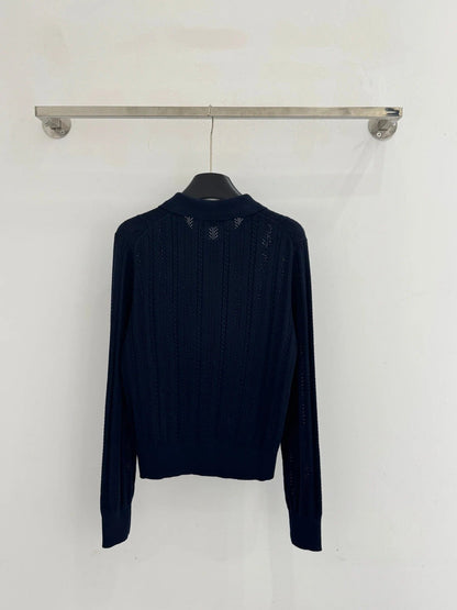 MIUMIU KNIT POLO SHIRT STYLE 61