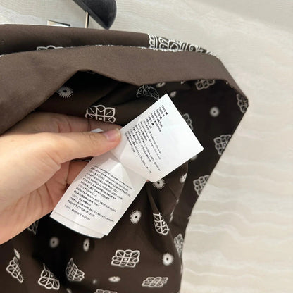MIUMIU EARTH BROWN PLEATED MIDI SKIRT