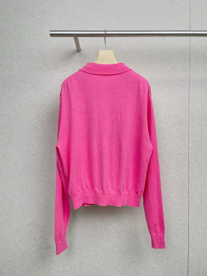 MIUMIU KNIT POLO SHIRT STYLE 63