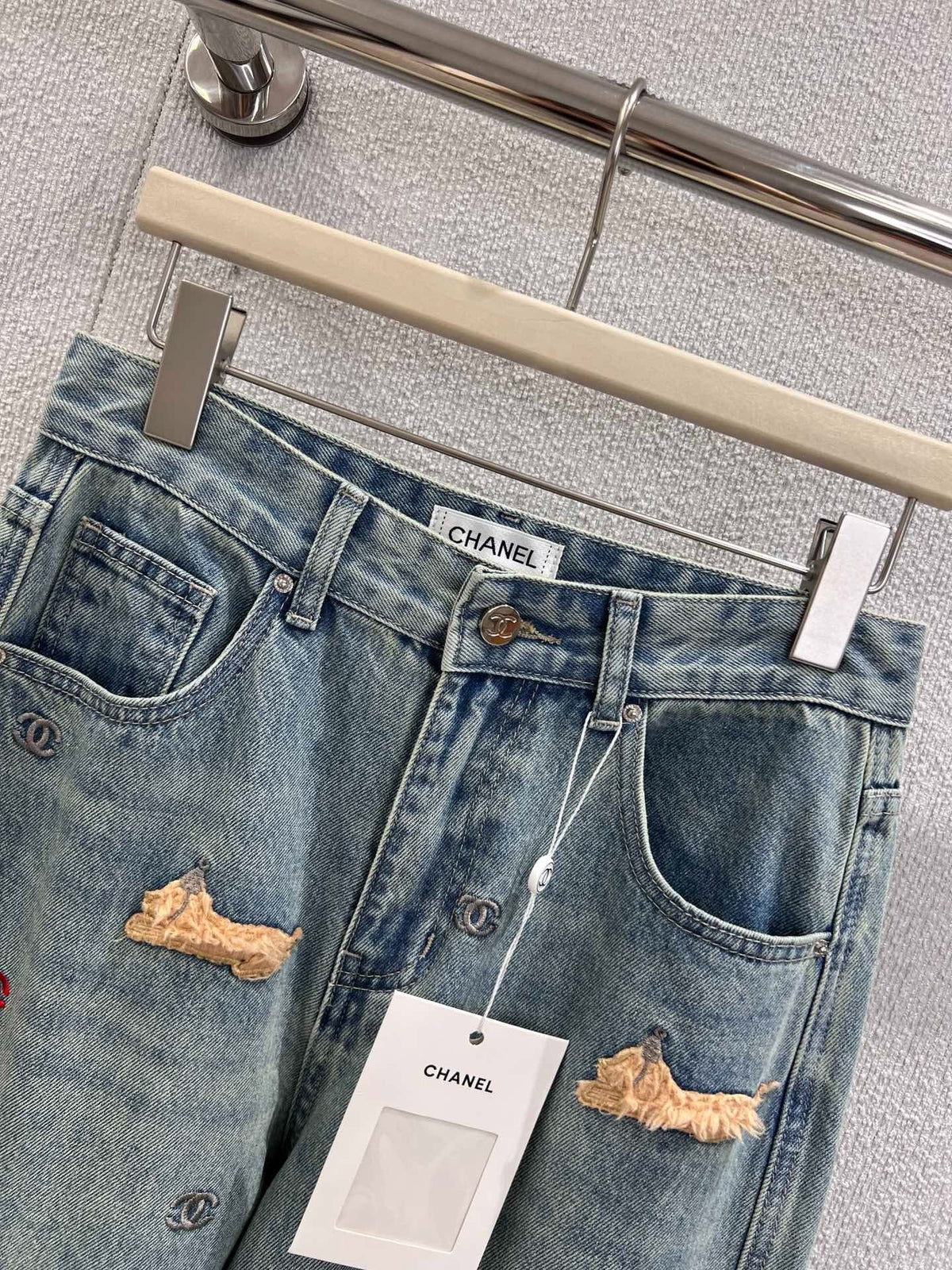 CHANEL 25S DENIM JEANS STYLE 124