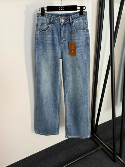 LP HIGH-WAISTED DENIM PANTS STYLE 14