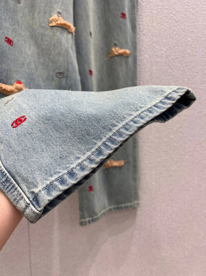 CHANEL 25S DENIM JEANS STYLE 124