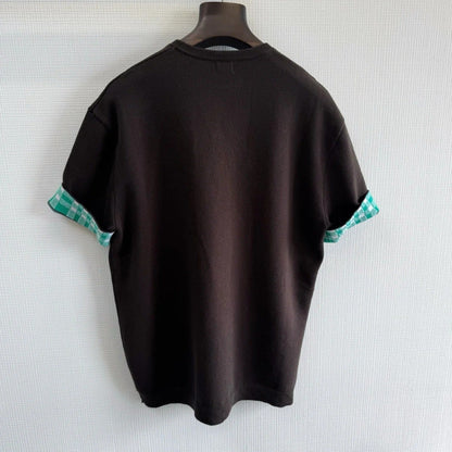 LOEWE SHORT-SLEEVE KNIT TOP STYLE 246