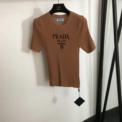 PRADA 25S FITTED KNIT TOP 286