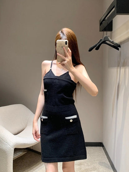CHANEL 25S MIDI CAMI DRESS STYLE 135