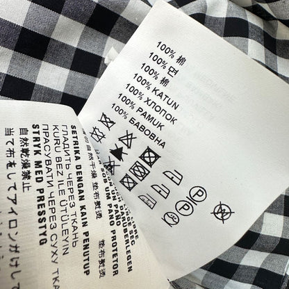 MIU 25S SHORT SLEEVE PLAID SHIRT 264708
