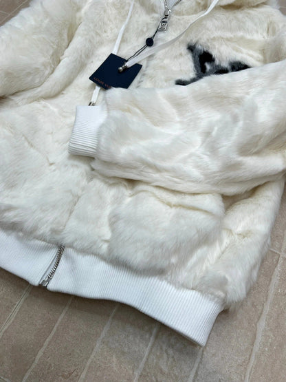 LV 25S FUR COAT 0160