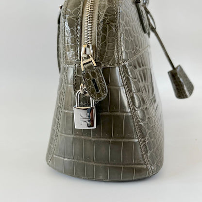 Kwanpen crocodile green pandora bag