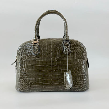 Kwanpen crocodile green pandora bag