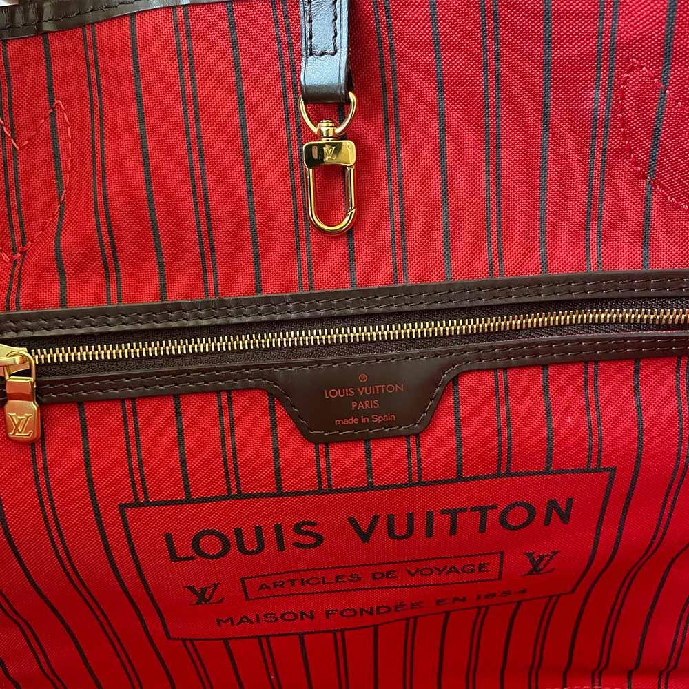 Louis Vuitton Damier MM Neverfull Bag