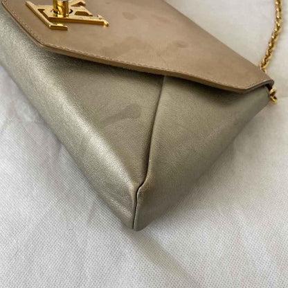 Louis Vuitton Gold Leather Love Note Bag
