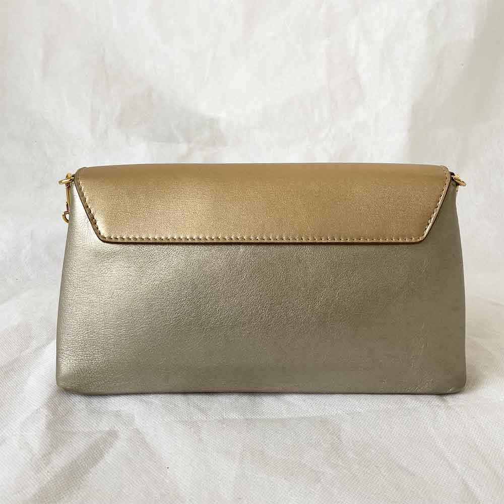 Louis Vuitton Gold Leather Love Note Bag