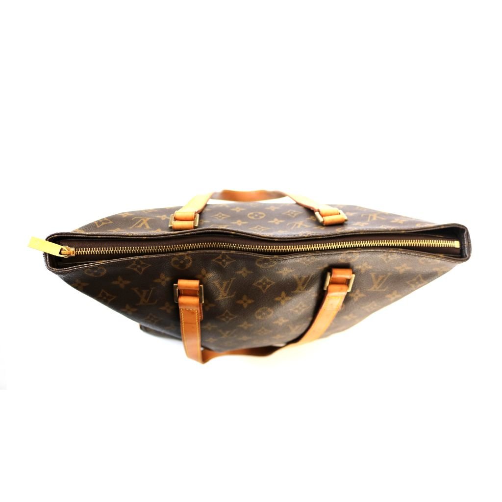 Louis Vuitton Monogram Cabas Mezzo Shoulder Bag