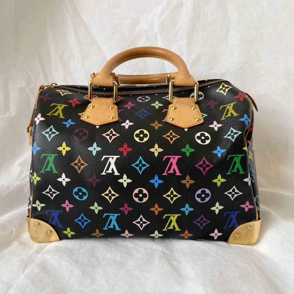 Louis Vuitton Monogram Multicolor Speedy 30 Handbag