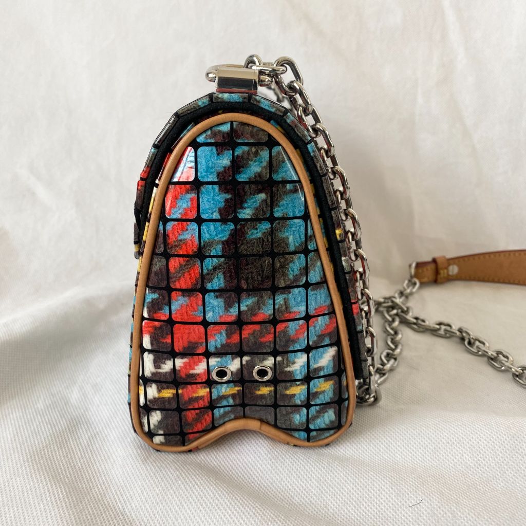 Louis Vuitton Multicolor Patchwork Leather Twist PM Bag