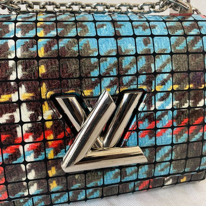 Louis Vuitton Multicolor Patchwork Leather Twist PM Bag