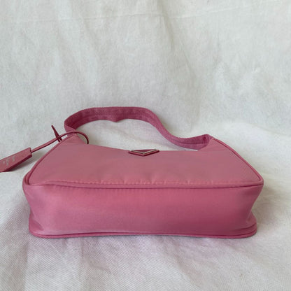 Prada Pink Re-Nylon Re-Edition 2000 mini bag