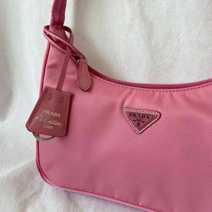 Prada Pink Re-Nylon Re-Edition 2000 mini bag