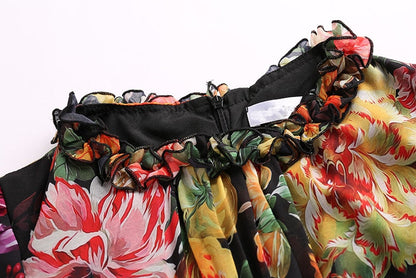 Linda Maxi Floral Dress