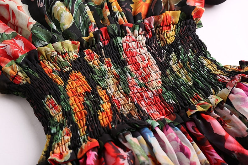 Linda Maxi Floral Dress