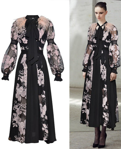 Sabine Embroidery Dress