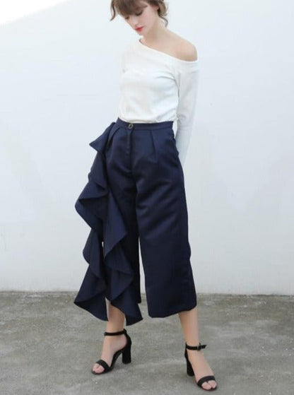 Ellen Ruffles Pants