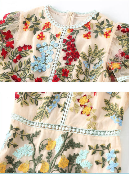 Linda Embroidered Dress Limited Edition