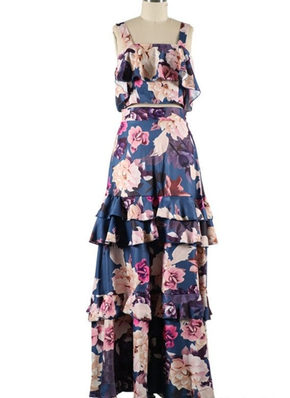 Elizabeth Top & Skirt Set