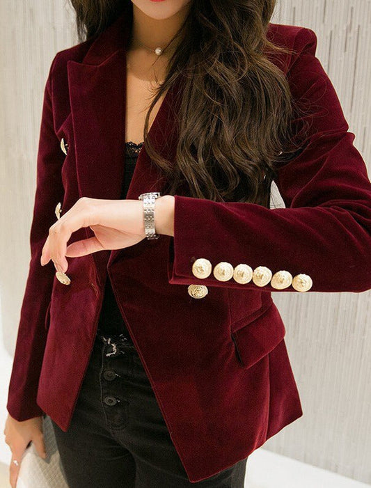 Daria Velvet Blazer