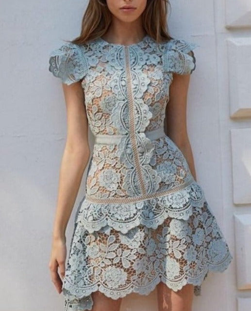 Veronica Patchwork Dress