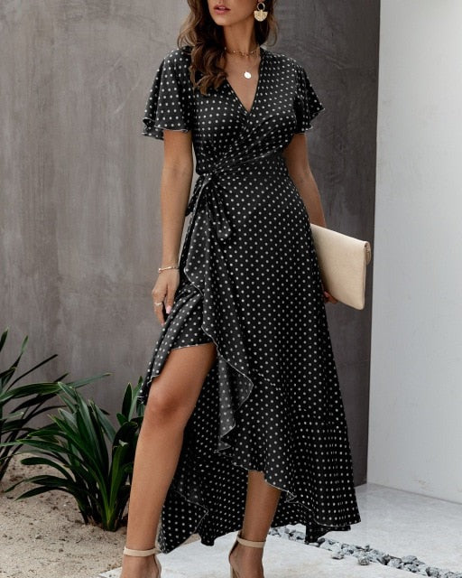 Sarra Dolka Dot Dress