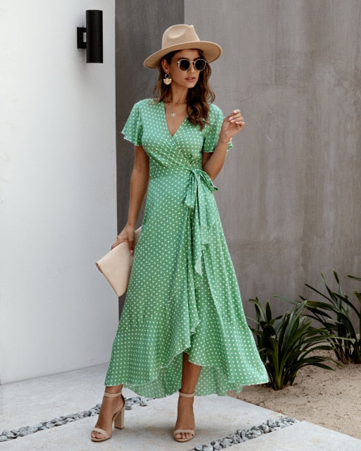 Sarra Dolka Dot Dress