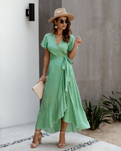 Sarra Dolka Dot Dress