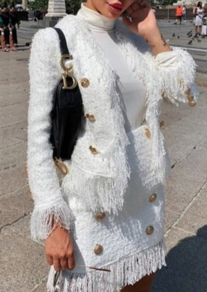 Angelica Tweed Jacket & Skirt