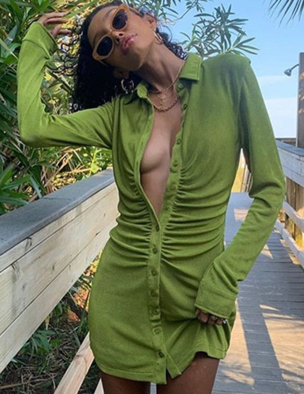 Inna Ruched Dress